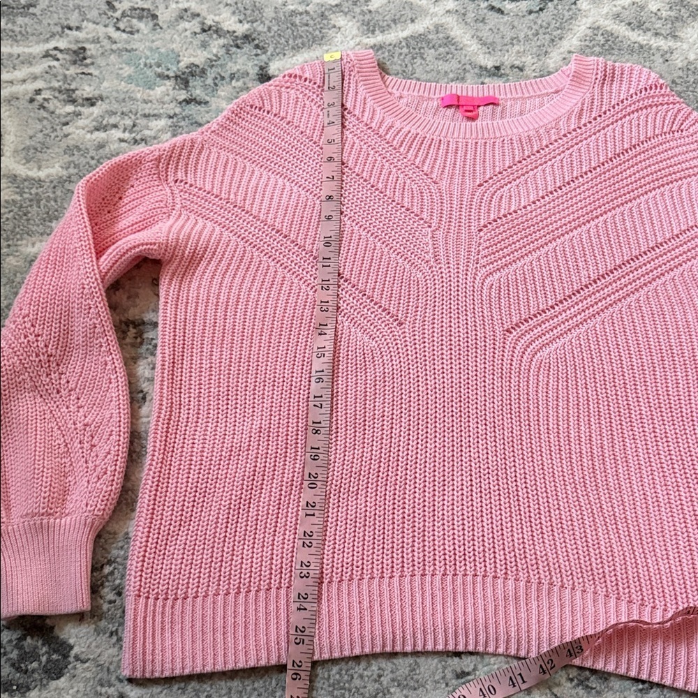 Lilly Pulitzer Pink Knit Sweater - Picture 6 of 11